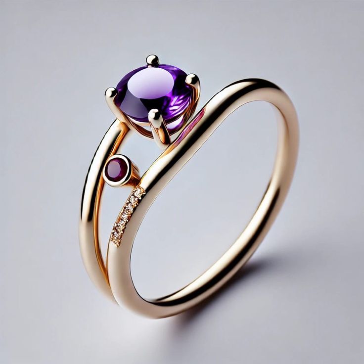 Celestia Amethyst Ring