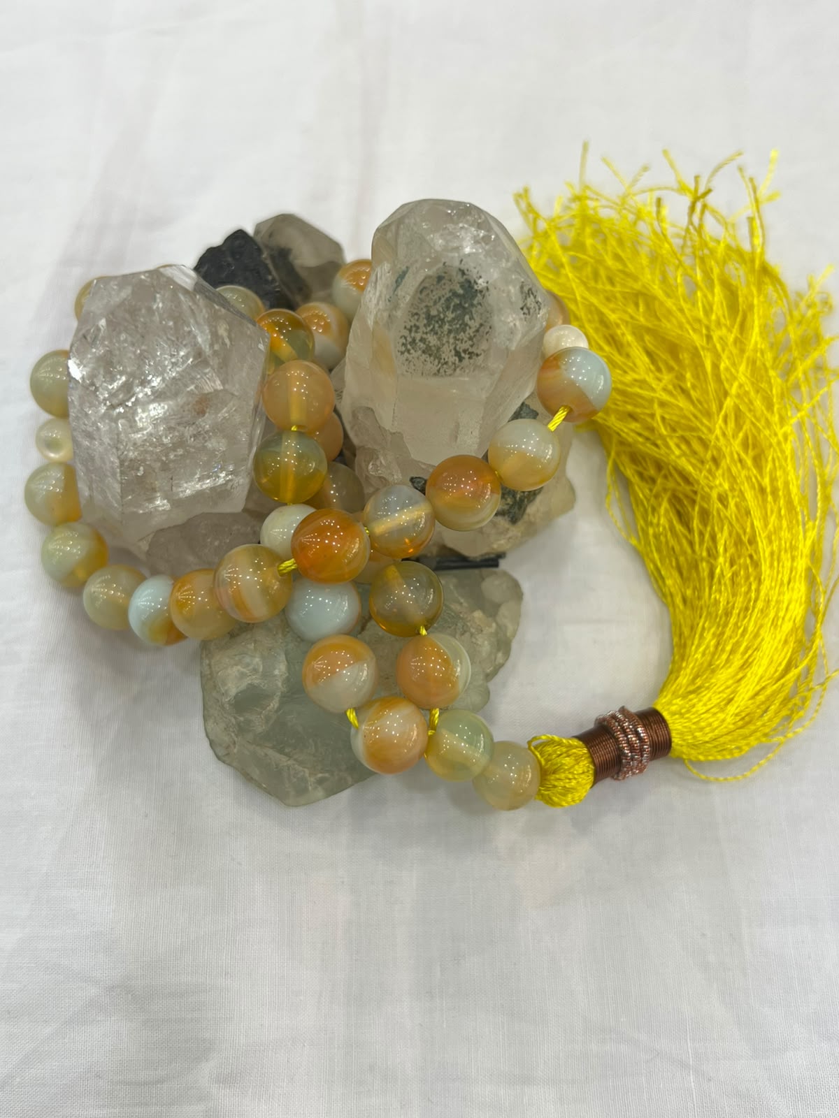Zard Aqeeq Stone Tasbeeh