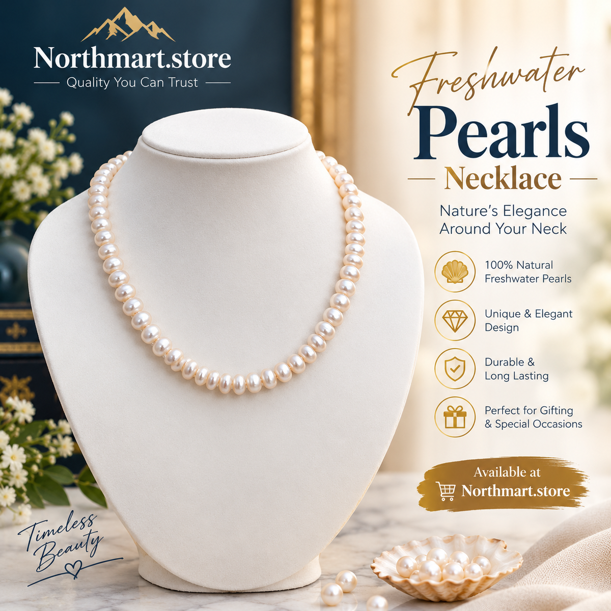 Fresh Water Pearls Necklace