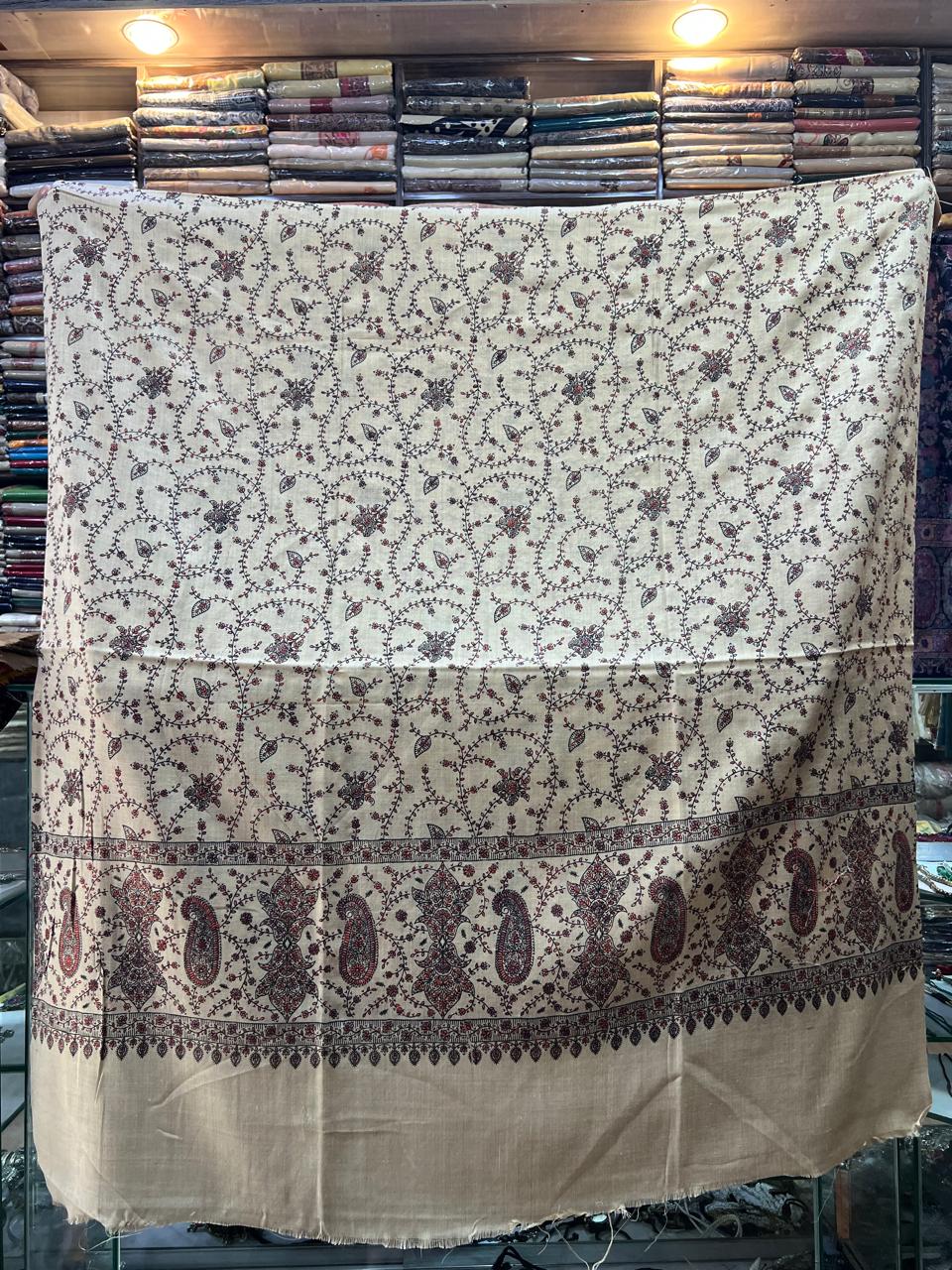 Pashmina Full Handwork Shawl – A Masterpiece of Timeless Elegance
