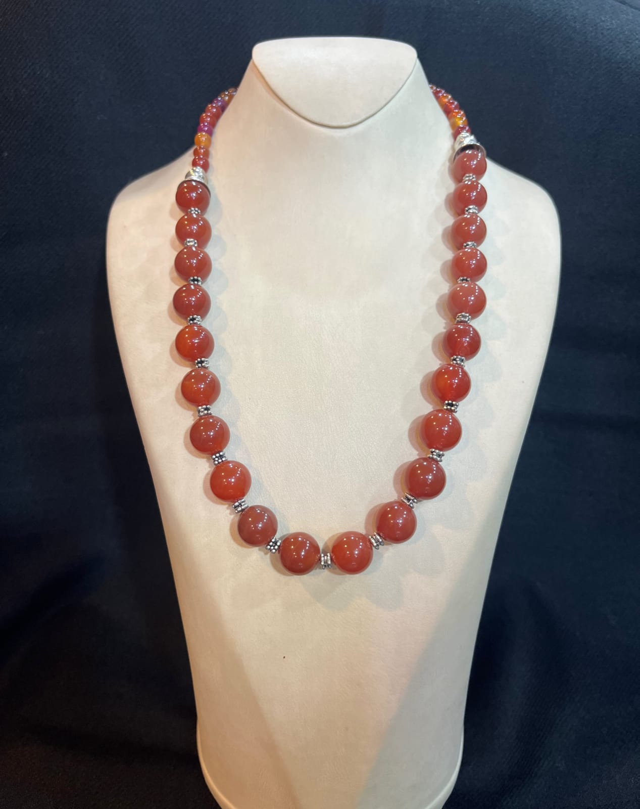 Aqeeq Stone Necklace
