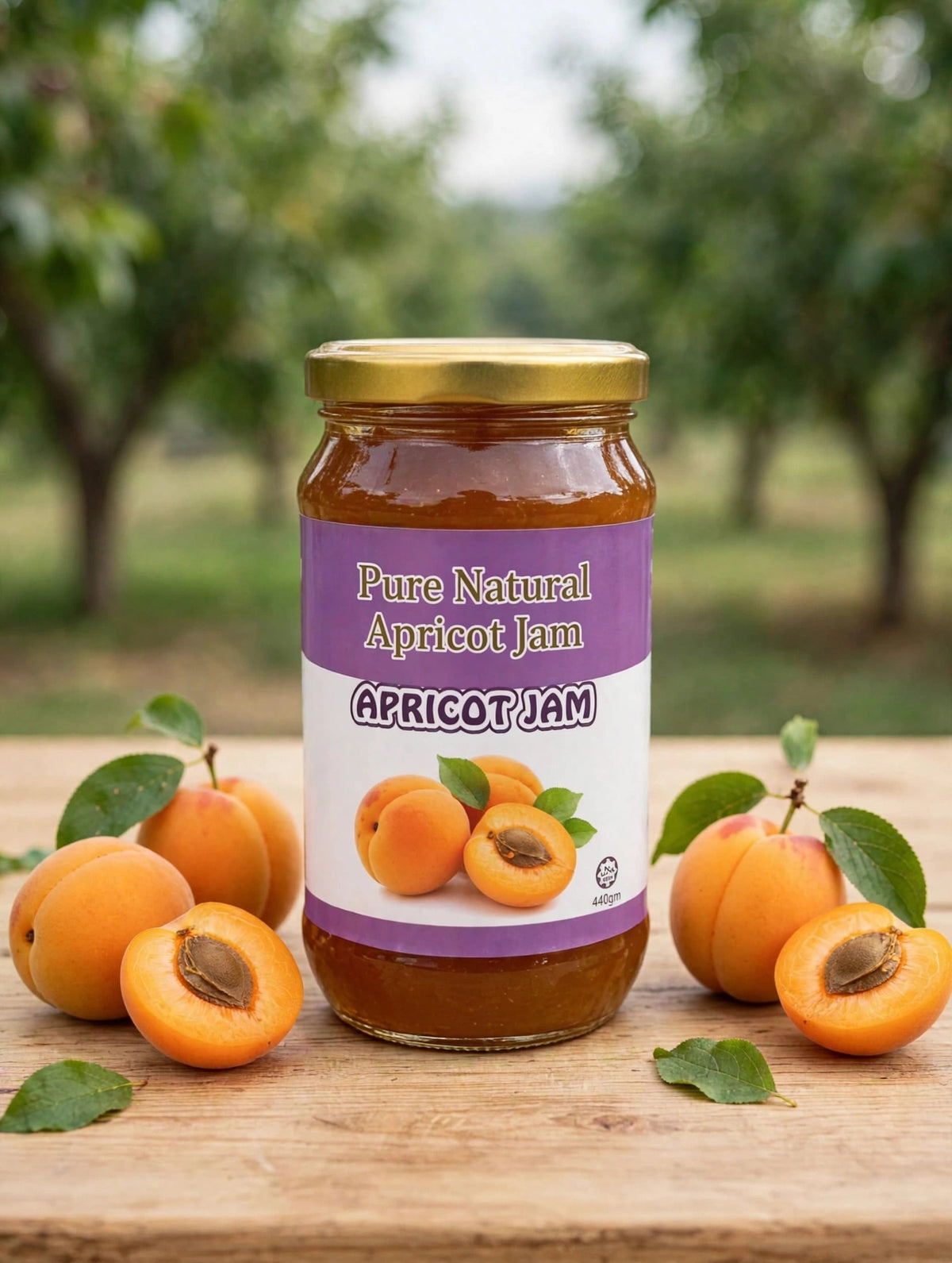 Organic Apricot Jam