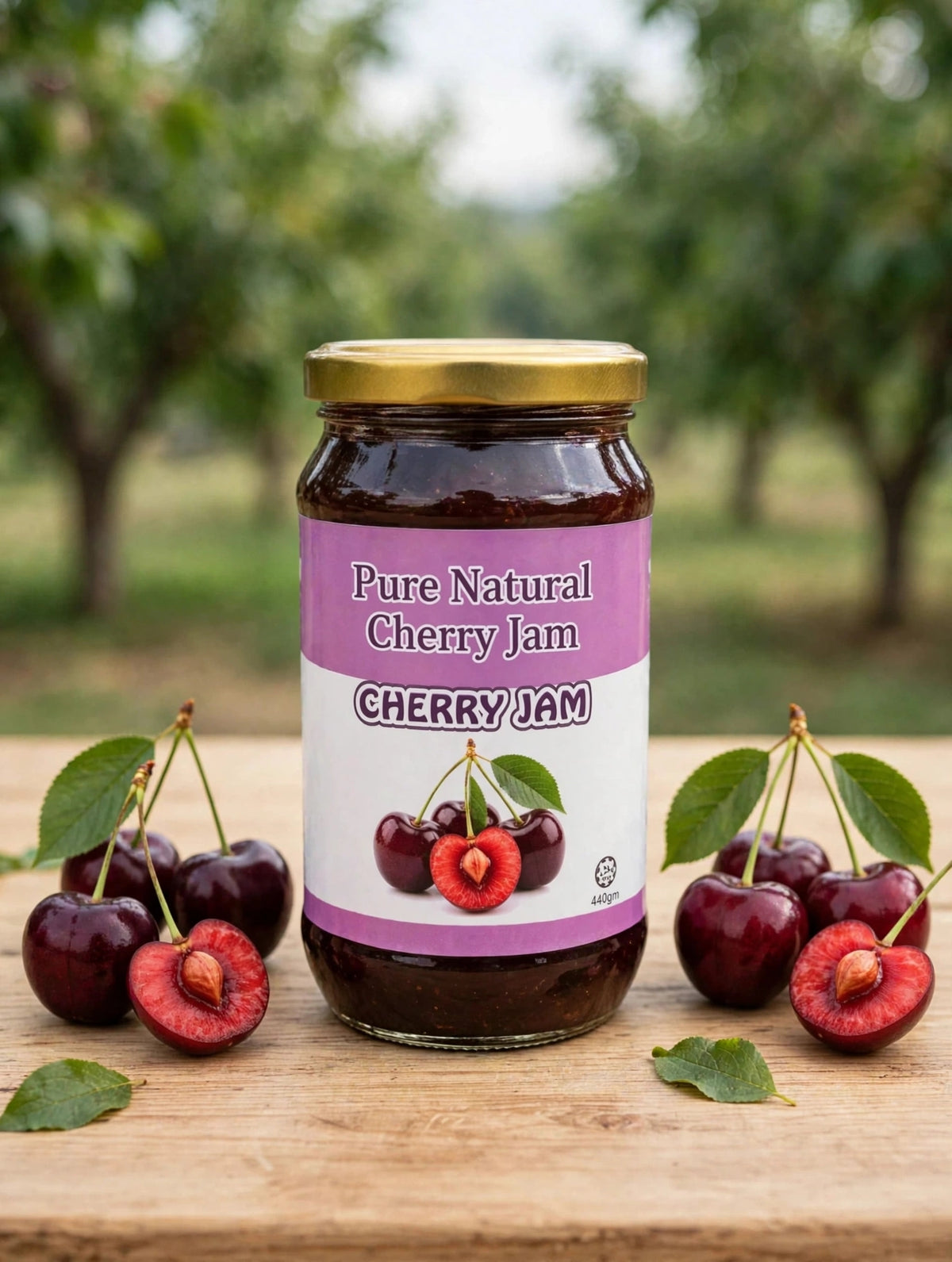 Organic Cherry Jam