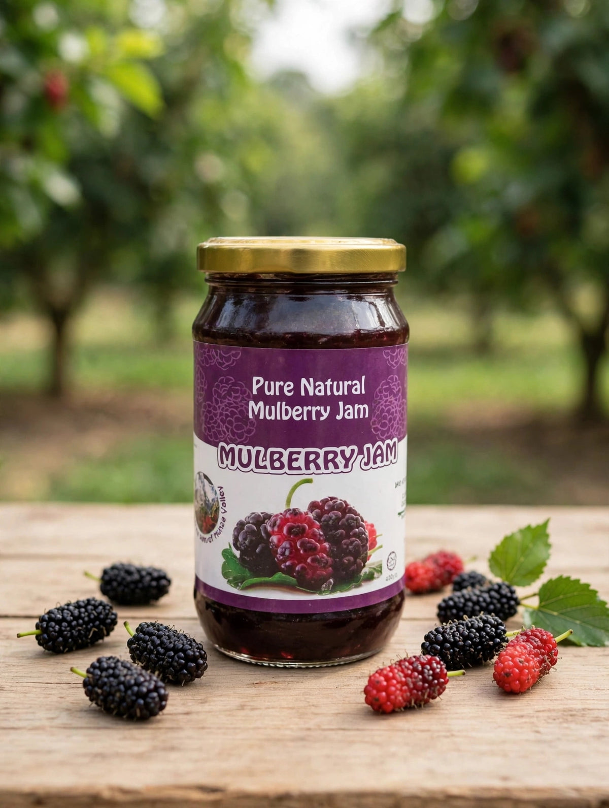Organic Mulberries jam