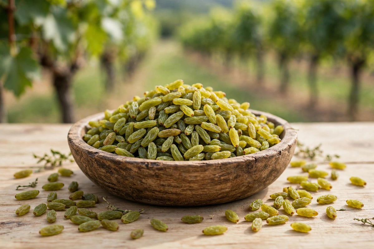Dry Green Raisins
