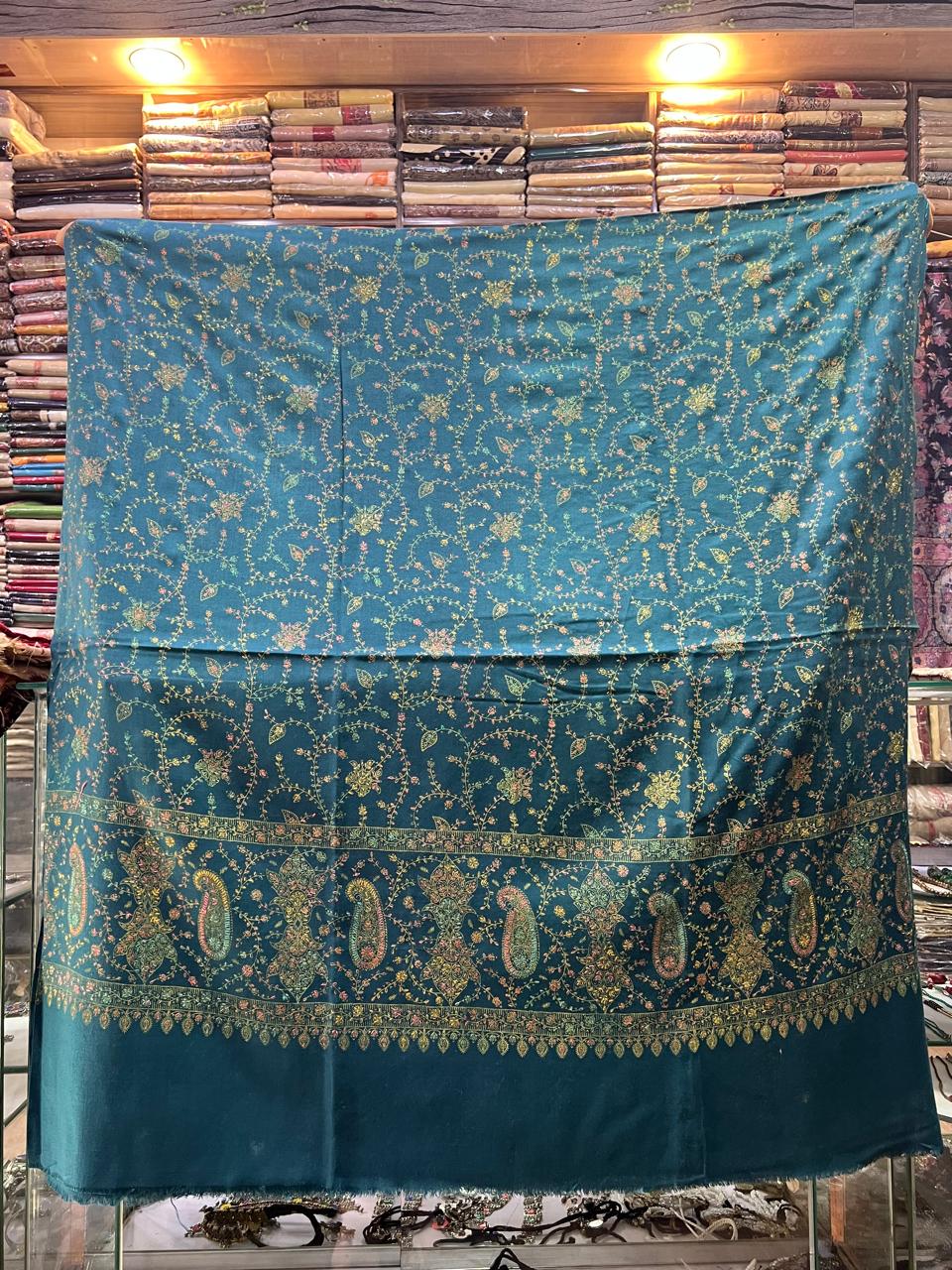 Pashmina Full Handwork Shawl – A Masterpiece of Timeless Elegance