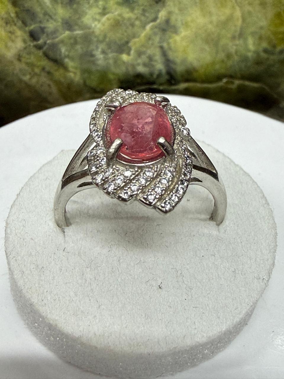 Ruby Stone Ring – 925 Sterling Silver
Add timeless elegance to your jewelry collection with this stunning Ruby Stone Ring, beautifully handcrafted in genuine 925 sterling silver. Featuring a vibrant red ruby, this ring symbolizes love, passion, confidence