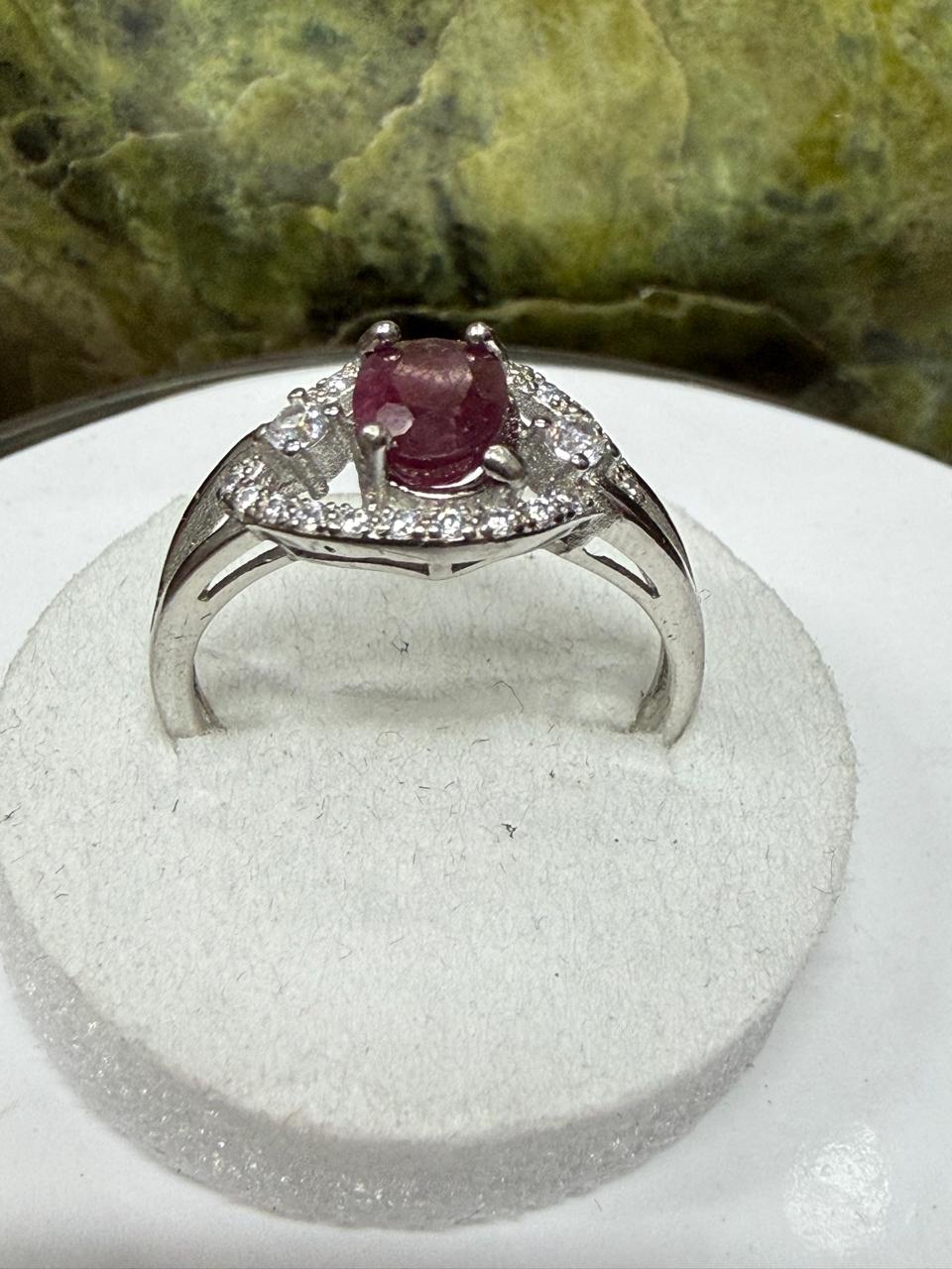 Ruby Stone Ring – 925 Sterling Silver
Add timeless elegance to your jewelry collection with this stunning Ruby Stone Ring, beautifully handcrafted in genuine 925 sterling silver. Featuring a vibrant red ruby, this ring symbolizes love, passion, confidence