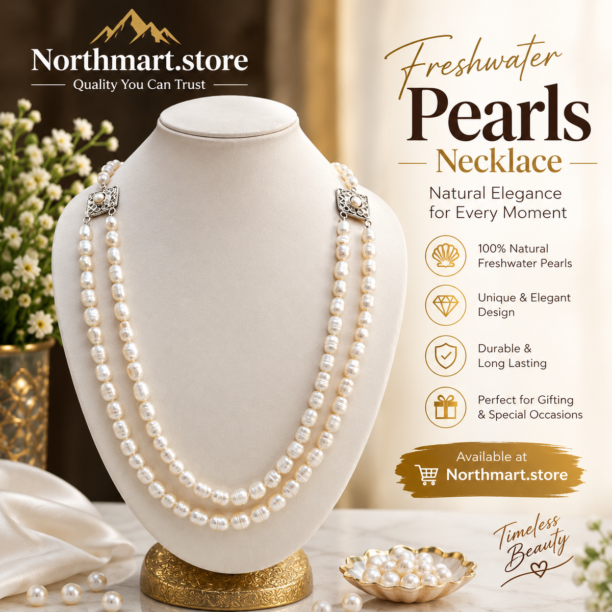 Fresh Water Pearls Necklace