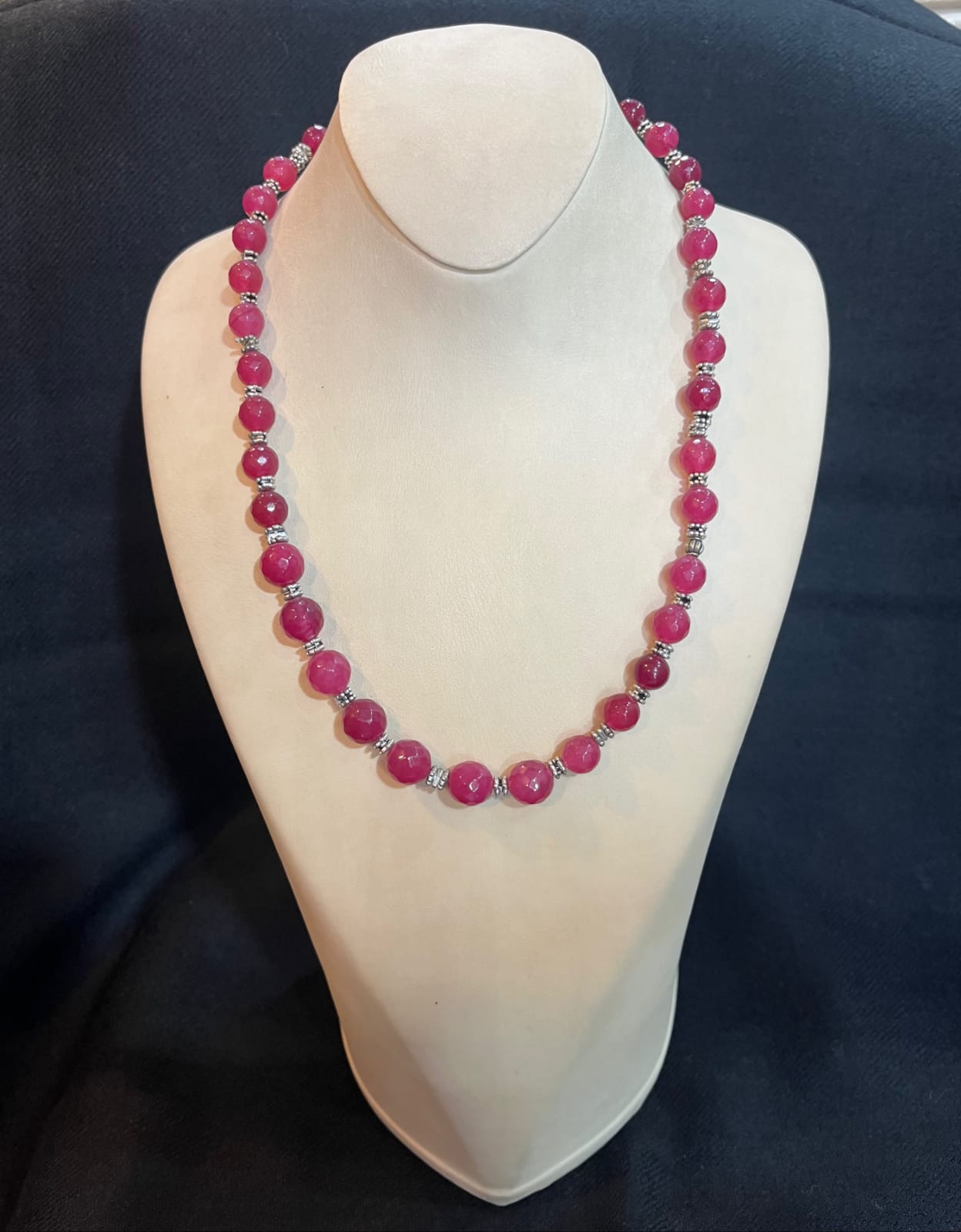 Aqeeq stone necklace