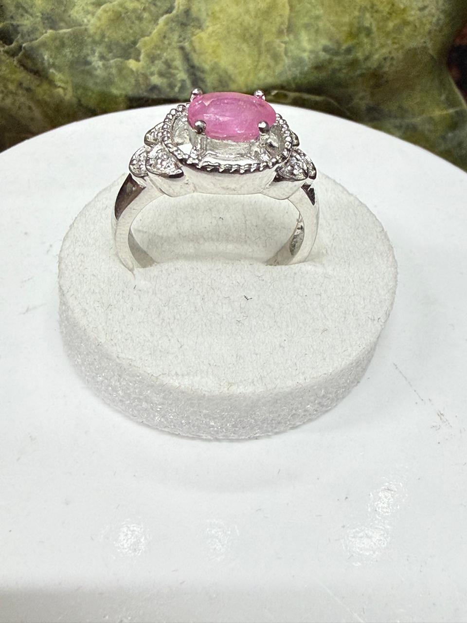 Ruby Stone Ring – 925 Sterling Silver
Add timeless elegance to your jewelry collection with this stunning Ruby Stone Ring, beautifully handcrafted in genuine 925 sterling silver. Featuring a vibrant red ruby, this ring symbolizes love, passion, confidence