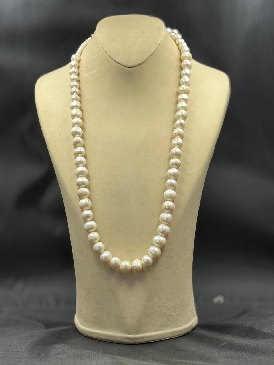 Fresh Water Pearls Necklace 20Inch 10mm