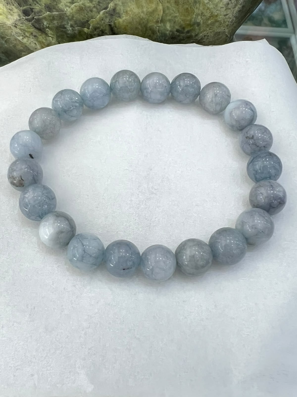 Aquamarine Stone Bracelet