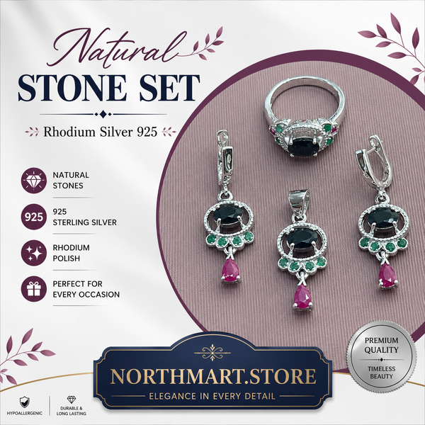 Natural Gems Stone Jewelry