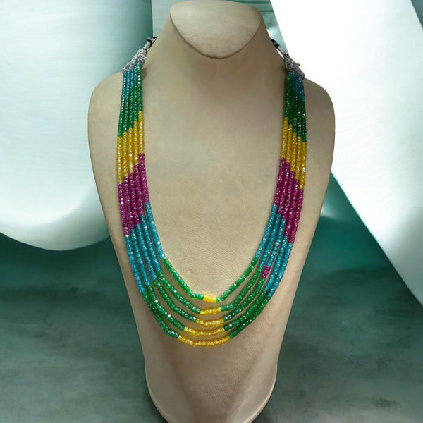 Zircon Stones Necklace(Mala)