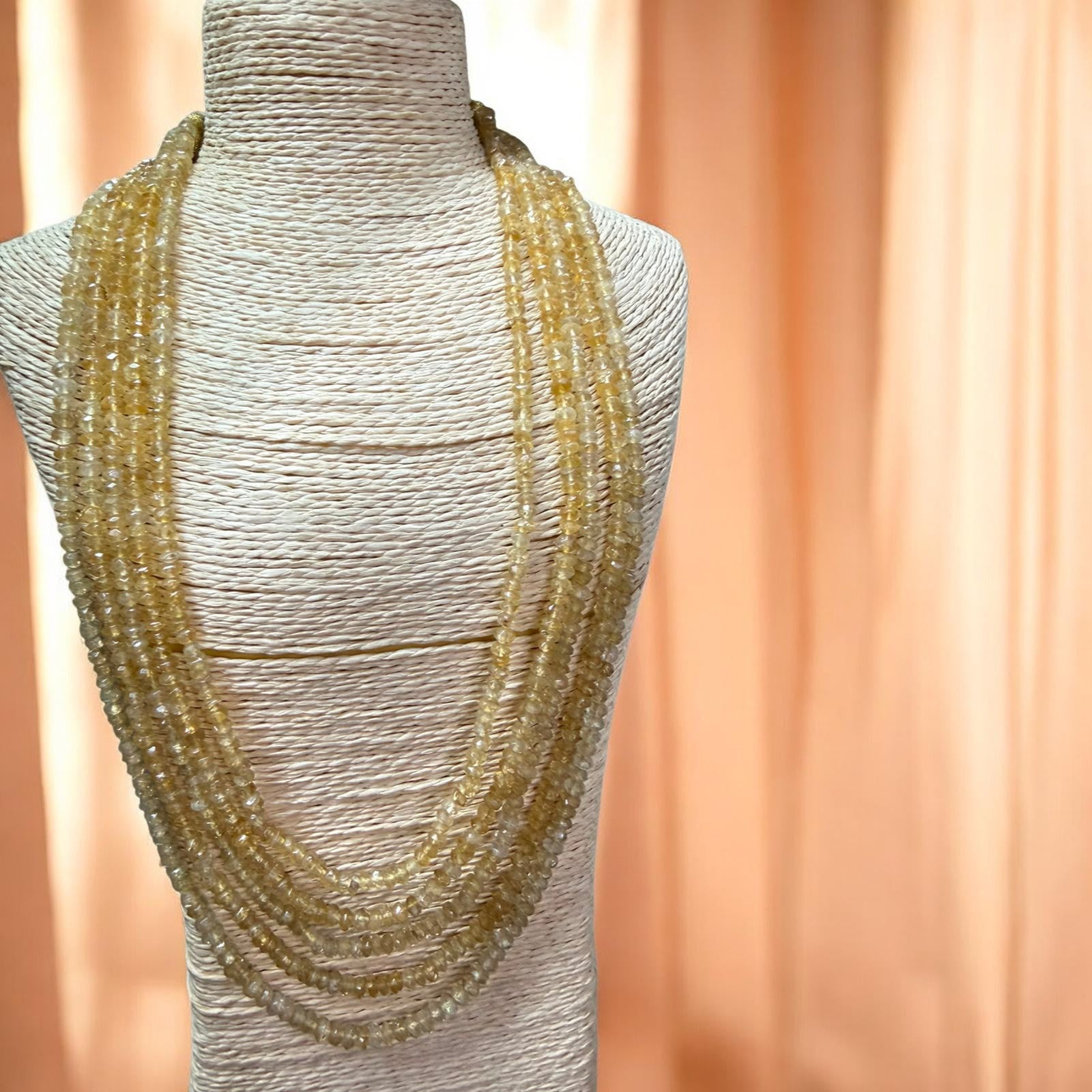 Zircon Stones Necklace