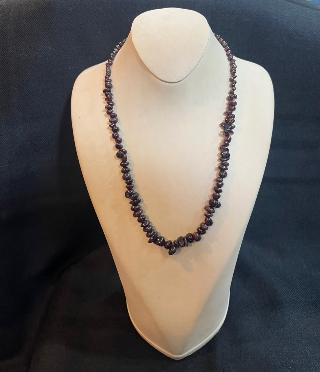 Garnet Stone Necklace