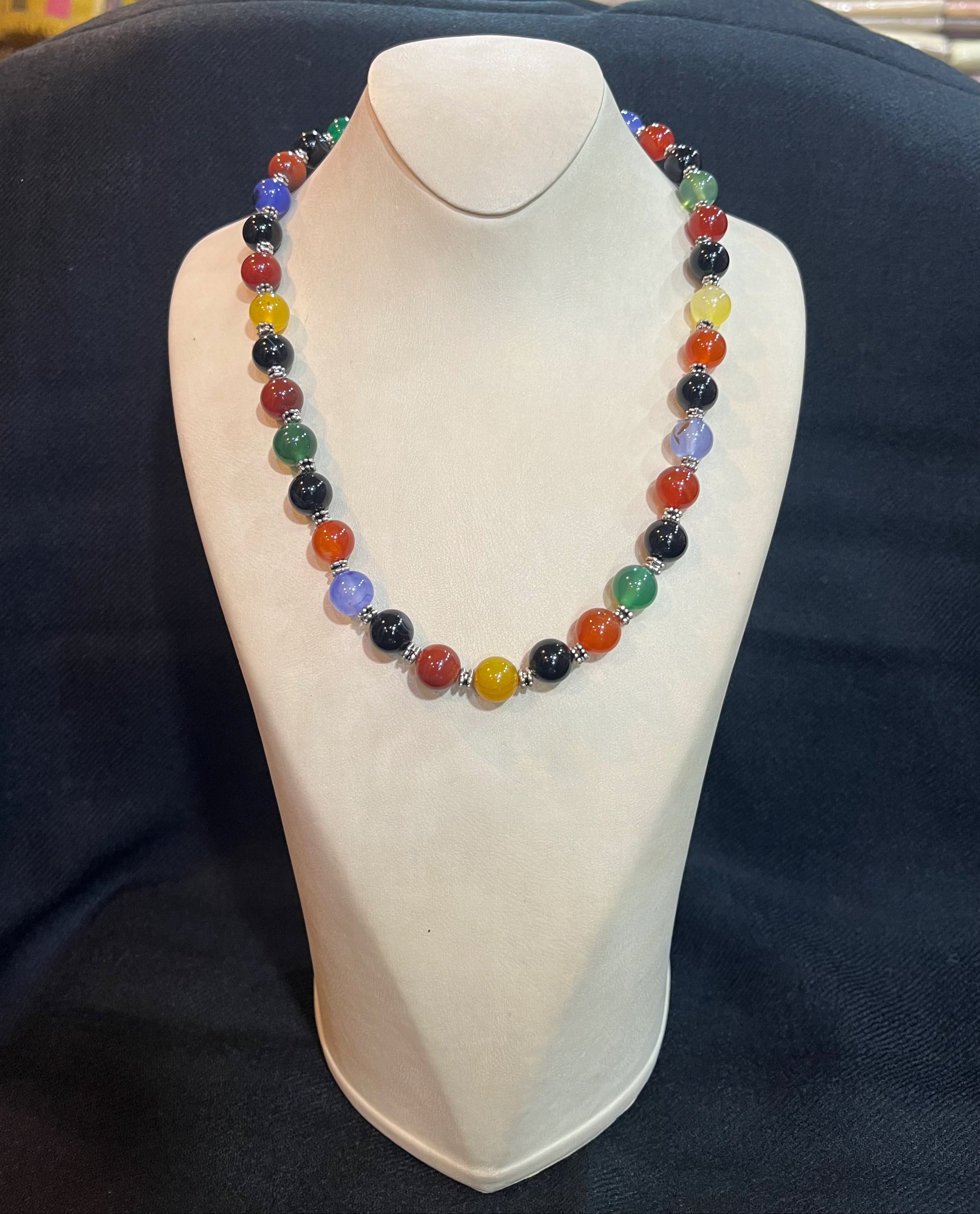 Aqeeq Stone Necklace