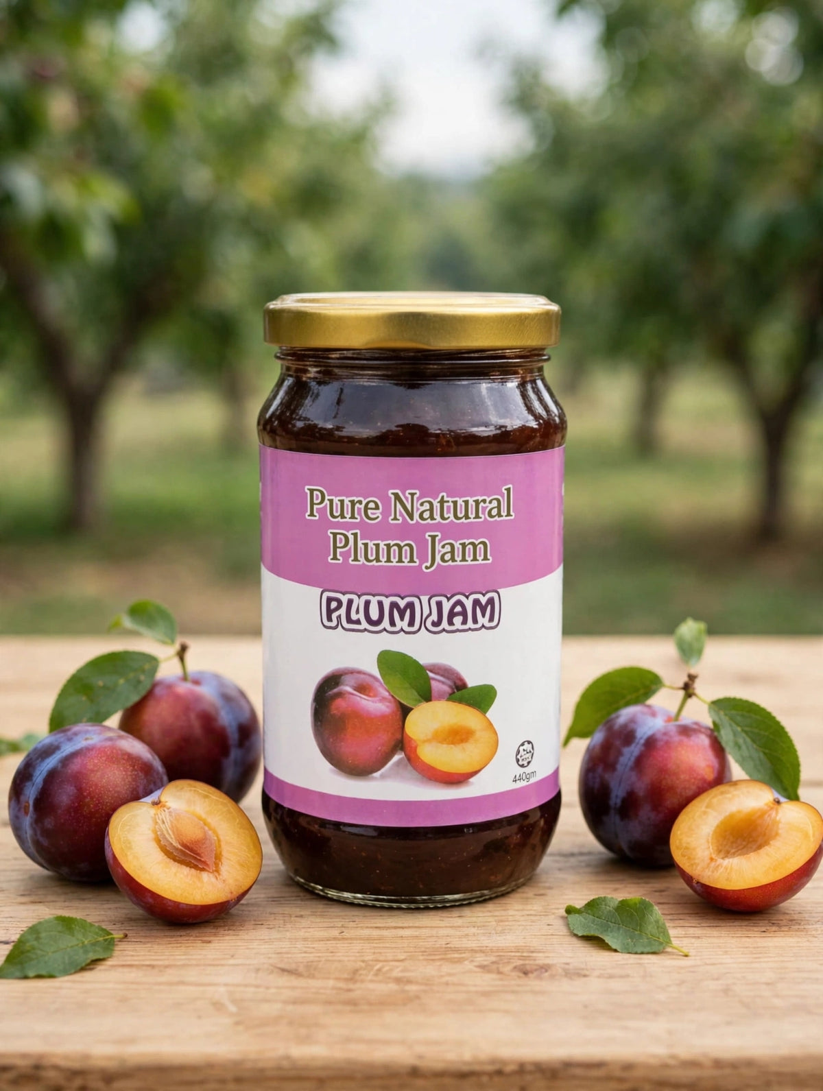 Organic Pulm jam