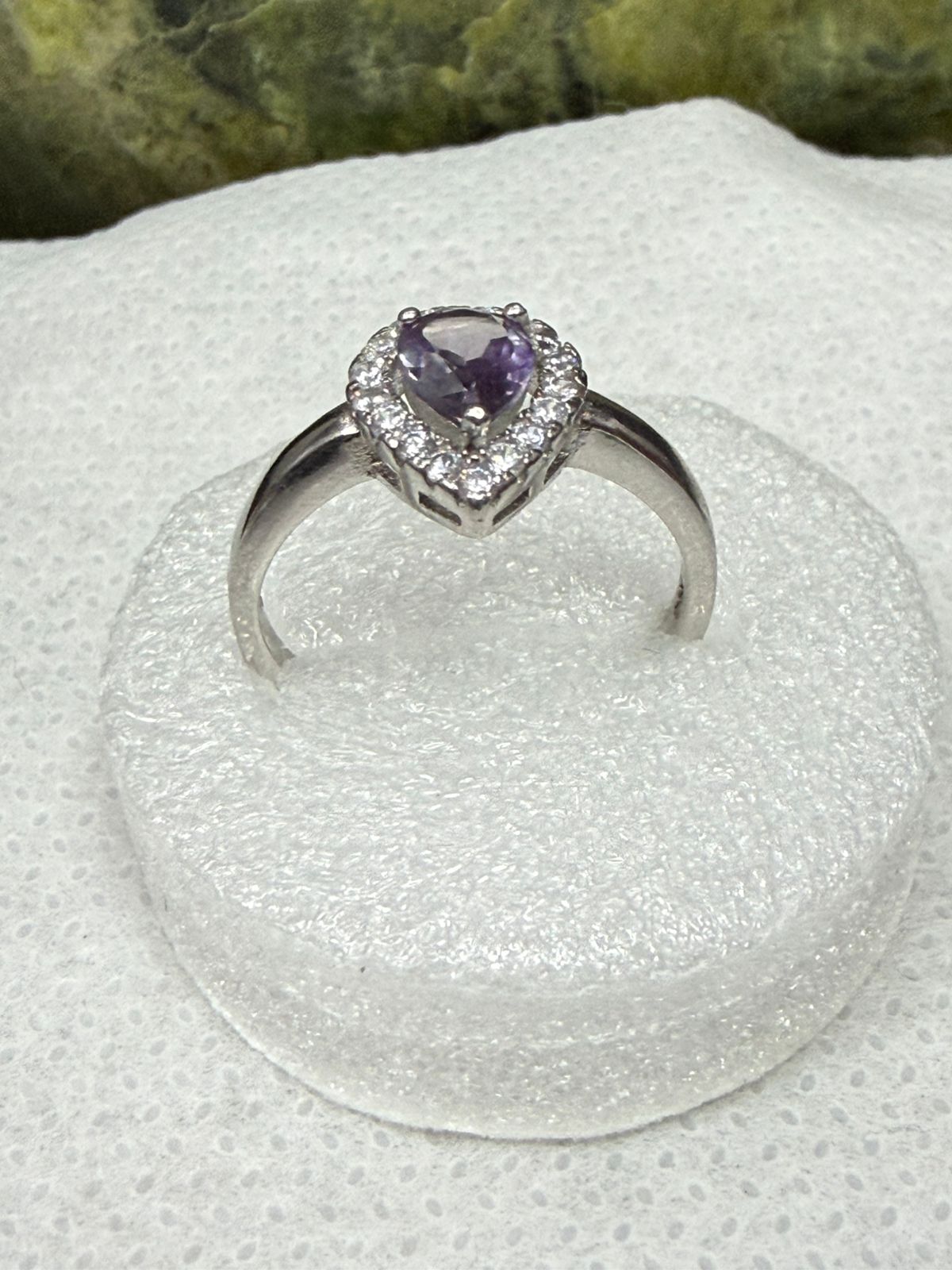 Amethyst Stone Ring – 925 Sterling Silver