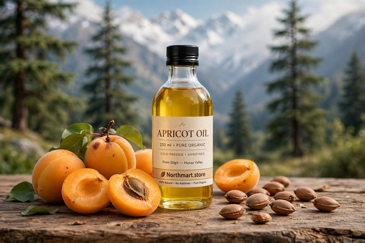 Apricot Oil Form Gilgit Baltisan