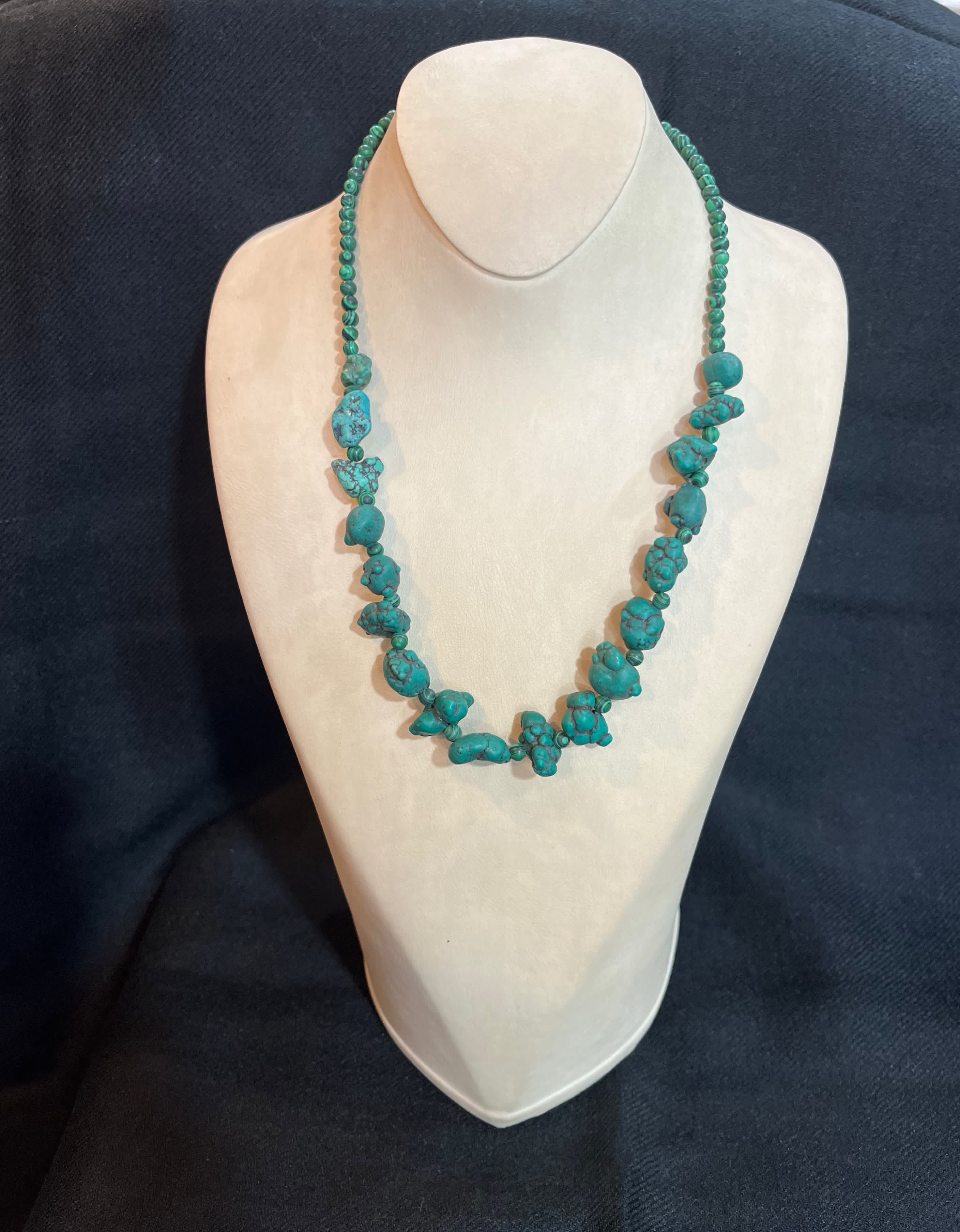 Feroza (Turquoise) Stone Mala