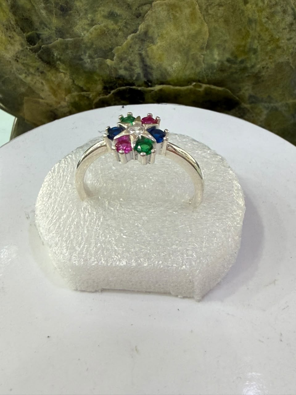 Multi Colour Zircon Stones Ring