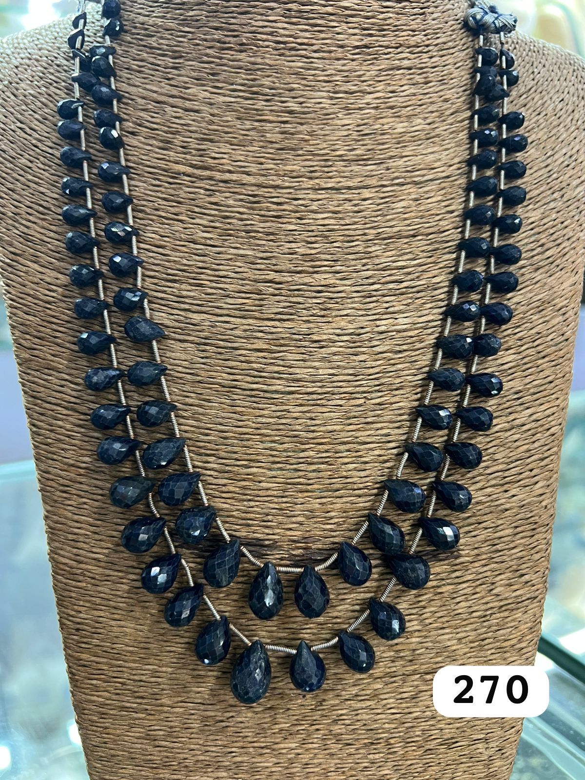 Sapphire Stone Necklace