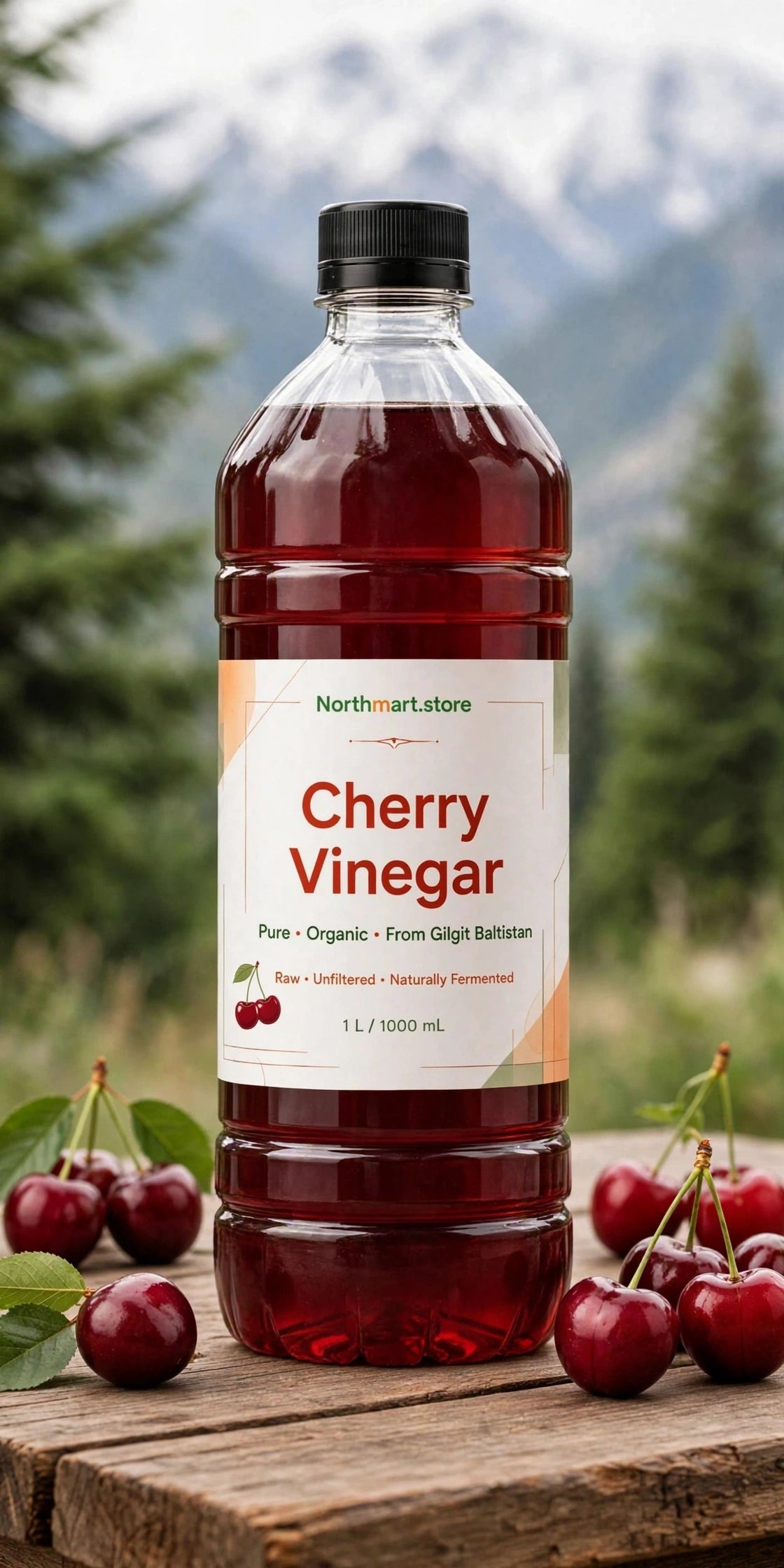 Organic Cherries Vingear
