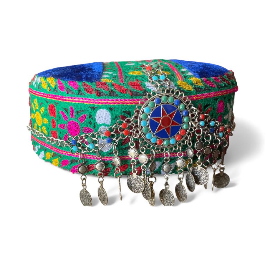 Traditional Gilgiti Cap with Silila