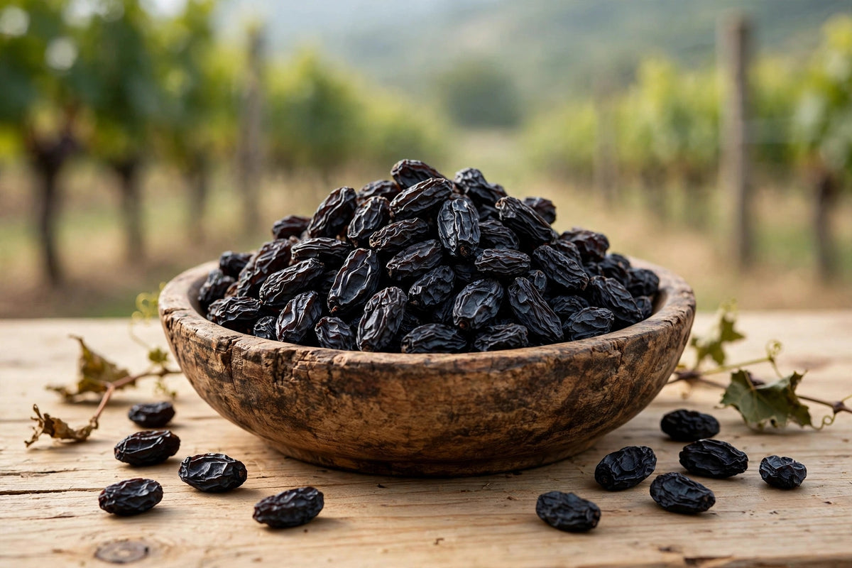Dry Black Raisins