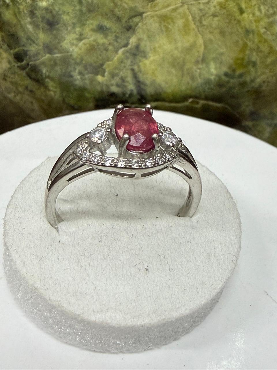 Ruby Stone Ring – 925 Sterling Silver
Add timeless elegance to your jewelry collection with this stunning Ruby Stone Ring, beautifully handcrafted in genuine 925 sterling silver. Featuring a vibrant red ruby, this ring symbolizes love, passion, confidence