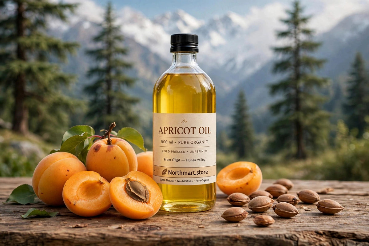 Organic Apricot Oil Form Gilgit Baltisan